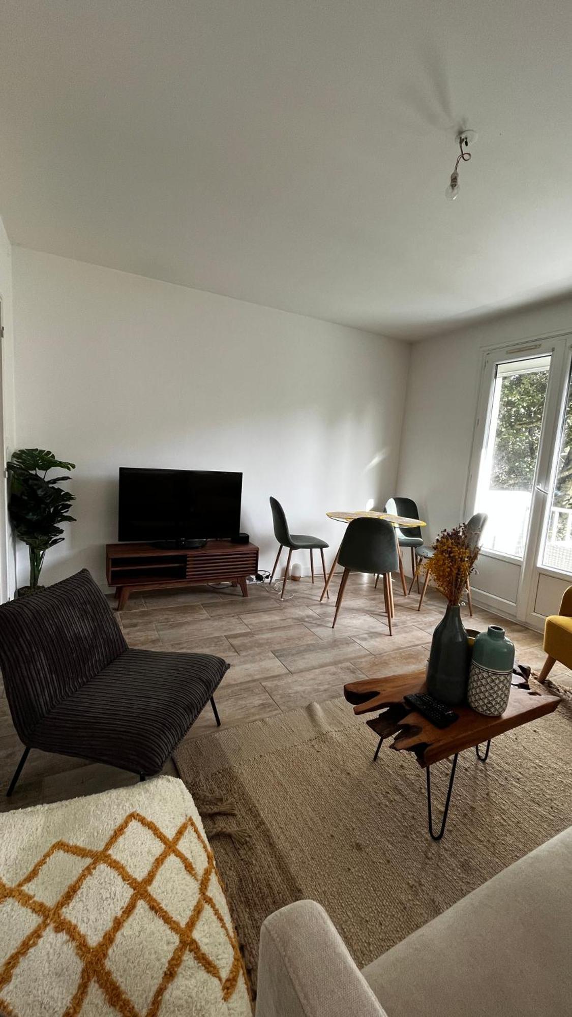 Beau T3 60M2 Tres Cosy Proche Du Centre Ville Nantes Exterior foto
